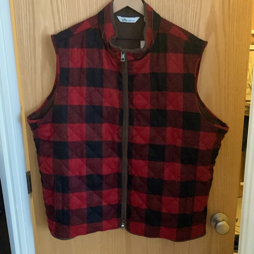 Peter Millar NWT Men’s Sz XXL Shetland Wool Puffer Vest